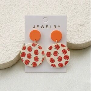 Pumpkin Earrings